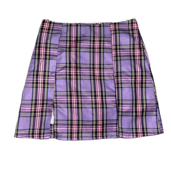 Cider Plaid Skirt - Picture 1 of 4